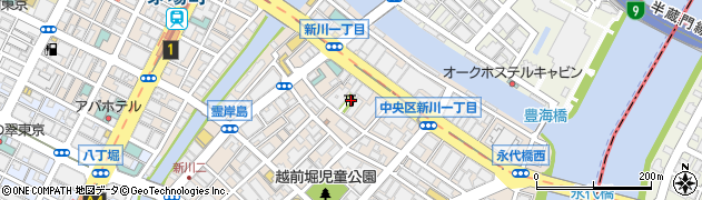 新川大神社周辺の地図
