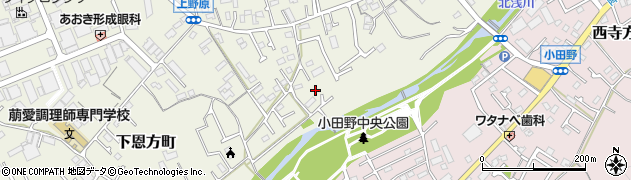 東京都八王子市下恩方町885周辺の地図