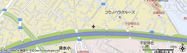 ガラス屋さん２４　東京都・八王子市店周辺の地図