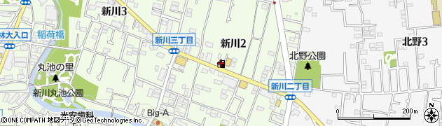 ａｐｏｌｌｏｓｔａｔｉｏｎセルフ三鷹新川ＳＳ周辺の地図