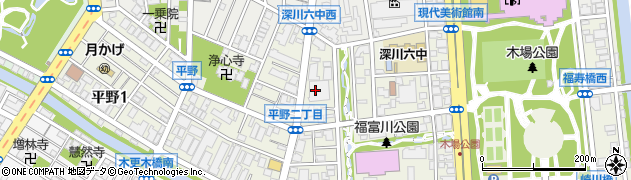 オーケー平野店周辺の地図