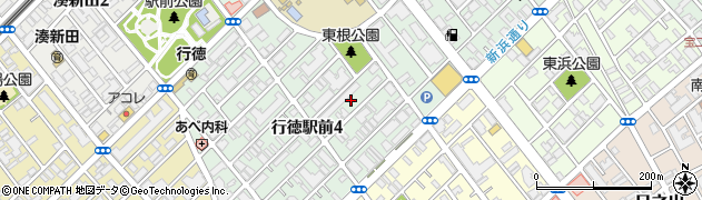 千葉県市川市行徳駅前4丁目10周辺の地図