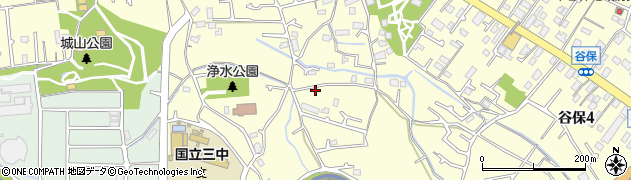 東京都国立市谷保712周辺の地図