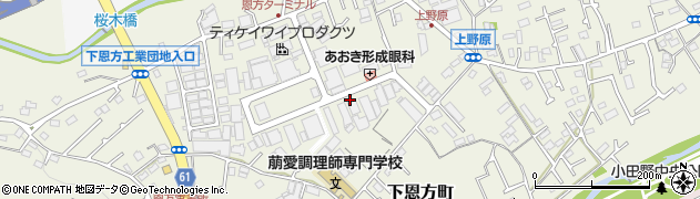 東京都八王子市下恩方町350周辺の地図