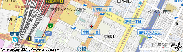 三井ガーデンホテル京橋周辺の地図