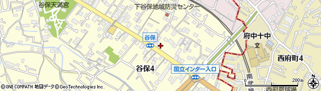 東京都国立市谷保4269周辺の地図