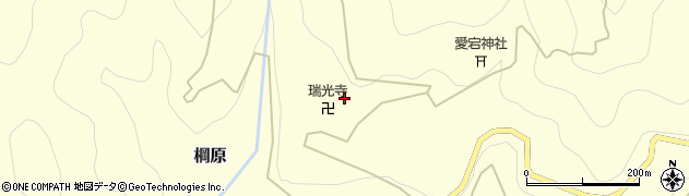山梨県上野原市棡原8141周辺の地図
