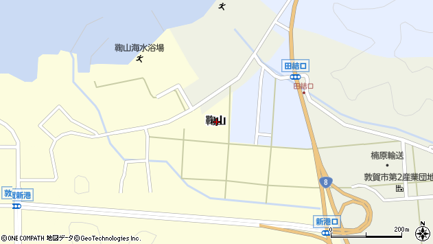 〒914-0274 福井県敦賀市鞠山の地図
