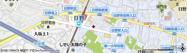 キッチンオリジン　日野店周辺の地図