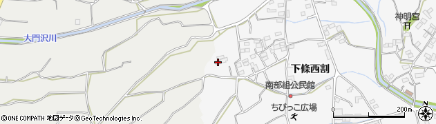 山梨県韮崎市大草町下條西割565周辺の地図