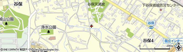 東京都国立市谷保742周辺の地図
