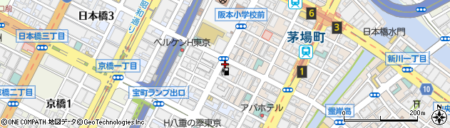 隅田商事株式会社　日本橋ピアザビル周辺の地図