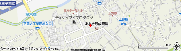 東京都八王子市下恩方町周辺の地図