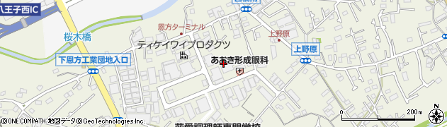 東京都八王子市下恩方町周辺の地図