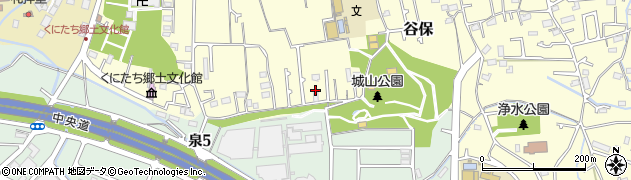 東京都国立市谷保6140周辺の地図