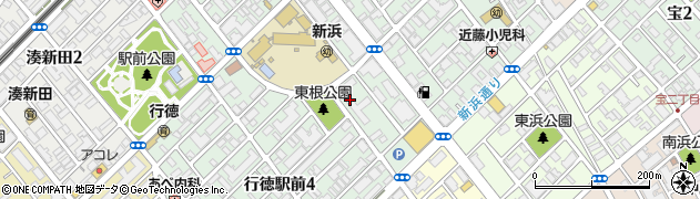 千葉県市川市行徳駅前4丁目3-22周辺の地図