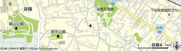 東京都国立市谷保783周辺の地図