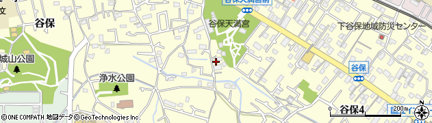 東京都国立市谷保749周辺の地図