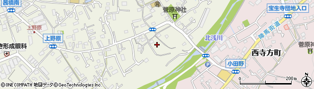 東京都八王子市下恩方町660周辺の地図