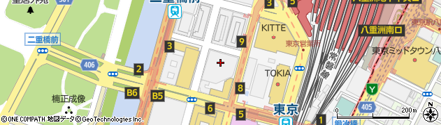 日本製鉄株式会社本社周辺の地図
