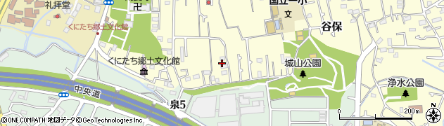東京都国立市谷保6150周辺の地図