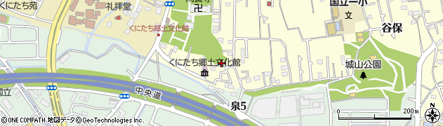 東京都国立市谷保6228周辺の地図