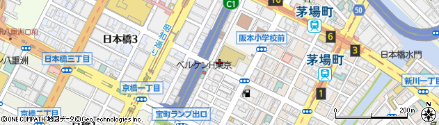 センターホテル東京周辺の地図