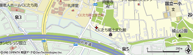 東京都国立市谷保6239周辺の地図