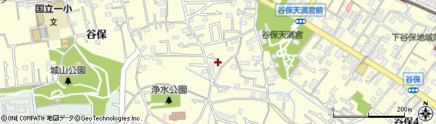 東京都国立市谷保1545周辺の地図