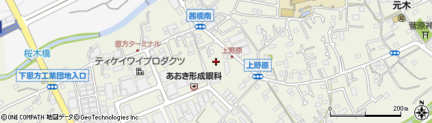 東京都八王子市下恩方町797周辺の地図