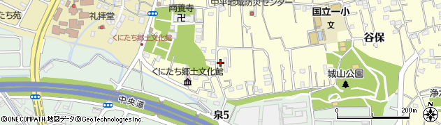 東京都国立市谷保6172周辺の地図