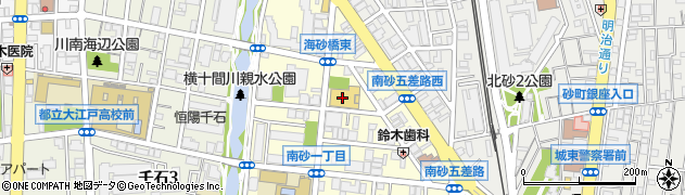 オーケー尾高橋店周辺の地図