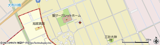 千葉県匝瑳市高野周辺の地図