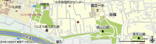 東京都国立市谷保6124周辺の地図