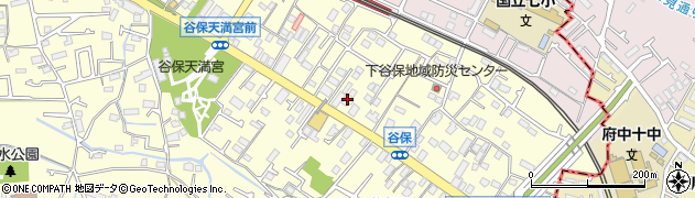 東京都国立市谷保5117周辺の地図