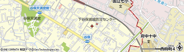 東京都国立市谷保5069周辺の地図