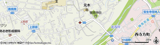 東京都八王子市下恩方町728周辺の地図