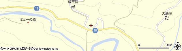上野原市消防署棡原出張所周辺の地図