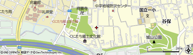 東京都国立市谷保6191-2周辺の地図