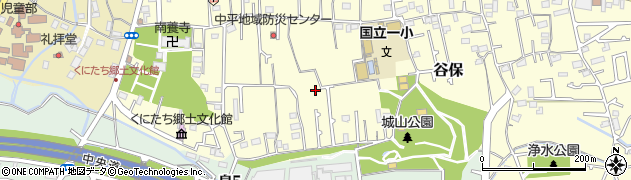 東京都国立市谷保6122周辺の地図