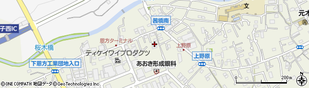 東京都八王子市下恩方町408周辺の地図