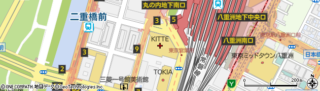 りそな銀行東京営業部 ＡＴＭ周辺の地図