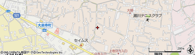 東京都八王子市上壱分方町周辺の地図
