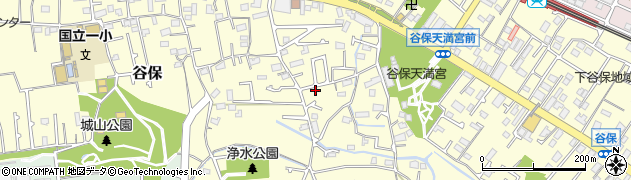 東京都国立市谷保1560周辺の地図