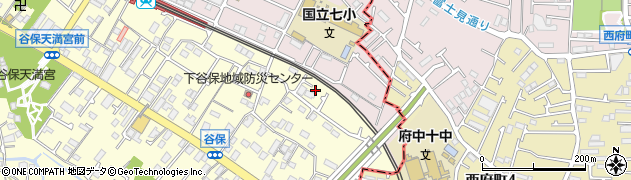 東京都国立市谷保4389周辺の地図