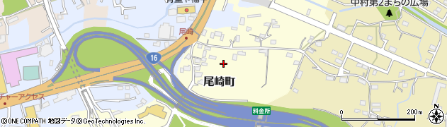 東京都八王子市尾崎町周辺の地図
