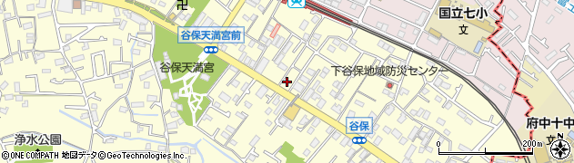 東京都国立市谷保5114周辺の地図