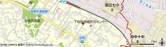 東京都国立市谷保5053-1周辺の地図