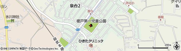 榎戸第1児童公園周辺の地図