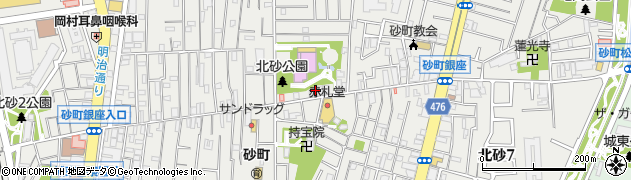 田巻屋　砂町銀座店周辺の地図